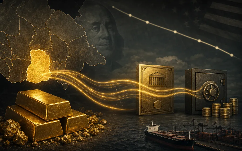 Gold Advances As Dollar And US Fiscal Confidence Weaken: Support For Ghana’s External Buffer