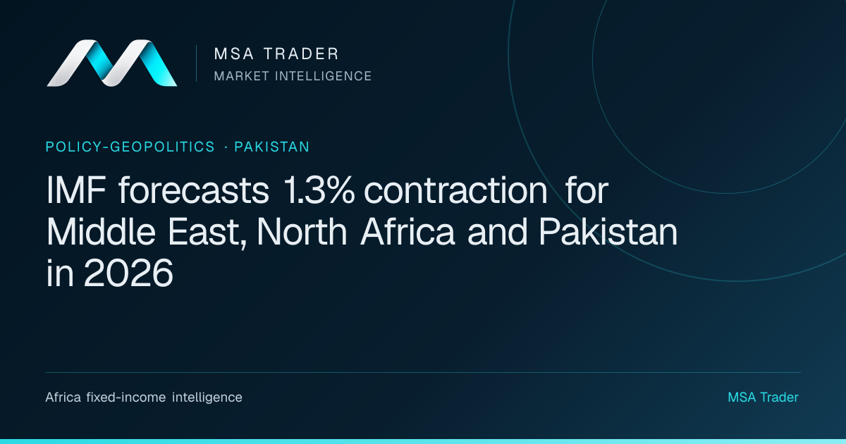 IMF forecasts 1.3% contraction for Middle East, North Africa and ...